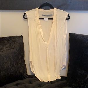 Cream Raquel Allegra tank